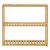 Bambusregal Örnsköldsvik 60x15x54cm Natur Holz [en.casa]
