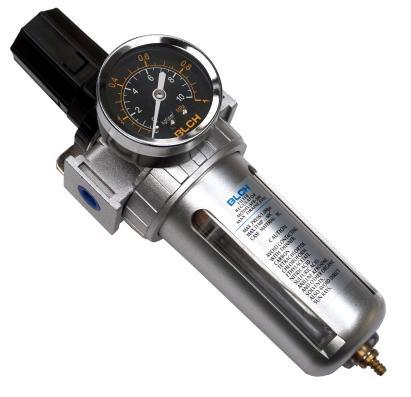 Filtru aer pentru compresor Stager cu regulator, manometru si filet 1/4