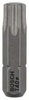 Set 25 biti Bosch Torx T40, 25 mm, prindere hexagonala 1/4"