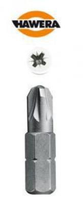 Bit Hawera XH PZ3 25 mm 1/4 pentru insurubare precisa si durabila