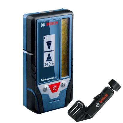 Receptor laser Bosch LR 7 rosu/verde, 5-50 m, pentru nivele cu linii