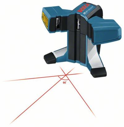 Nivela laser Bosch GTL 3 pentru faianta si gresie, 3 linii, 20 m