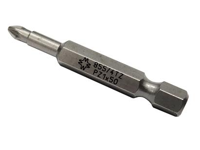 Bit Pozidriv Stanley PZ1, 50 mm, prindere hexagonala 1/4