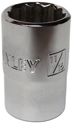 Cheie tubulară Stanley 1/2 inch, 12 puncte, 11/16 inch, model 1-88-816