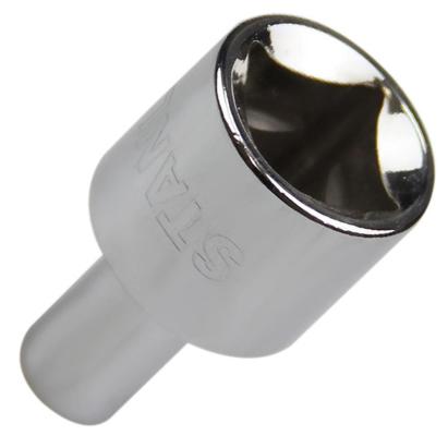 Cheie tubulară Stanley 1/4, 12 puncte, din crom vanadiu, prindere 1/2