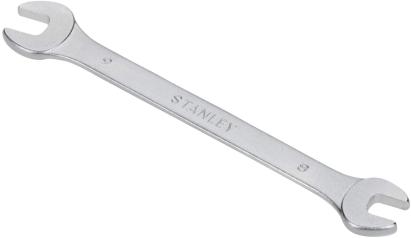 Cheie fixă Stanley 8x9 mm din crom-vanadiu, finisaj mat