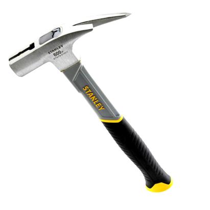 Ciocan dulgher Stanley 600 g cu mâner din fibră de sticlă și vârf magnetic, 330 mm