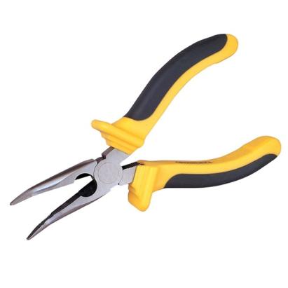 Cleste cu falci curbe Stanley 150 mm, otel calit, manere bimaterial