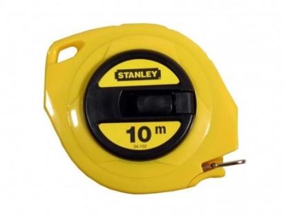 Ruleta Stanley cu banda de otel 10 m x 9,5 mm, carcasa ABS