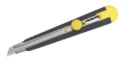 Cutter Stanley 135 mm cu blocare lamă și mâner ergonomic