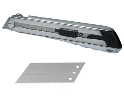 Cutter Stanley FATMAX 25 mm cu carcasă din aluminiu și 4 lame incluse