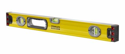Nivela Stanley FATMAX II 60 cm cu 3 bule si profil H din aluminiu