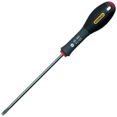 Șurubelniță lată Stanley FATMAX 4 x 125 mm, mâner ergonomic