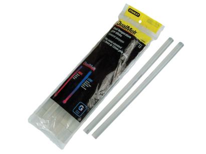 Set 12 batoane silicon transparente Stanley 11x250 mm pentru pistol de lipit