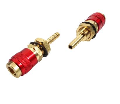 Conector rapid furtun apă/aer mamă roșu ProWELD pentru MIG-500P