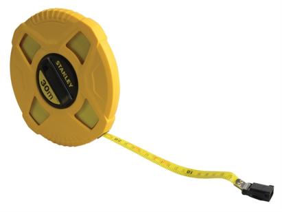 Ruletă Stanley standard cu bandă de oțel 30 m x 12,7 mm