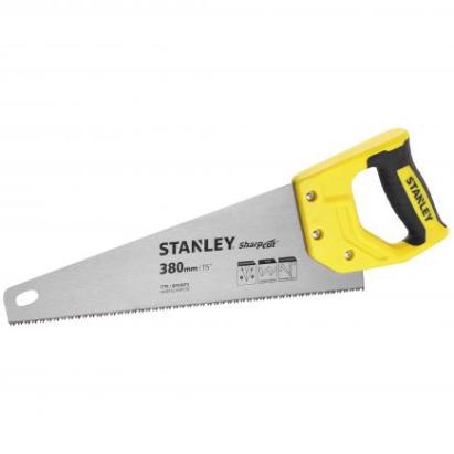 Ferastrau manual Stanley Sharpcut 380 mm, 11 TPI, maner bimaterial