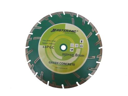 Disc diamantat pentru beton crud Masterpac 250x15,8 mm PFG 10R