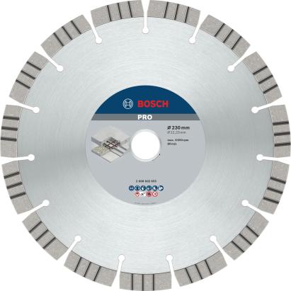 Disc diamantat Bosch Best pentru beton și beton armat 230x22,23 mm