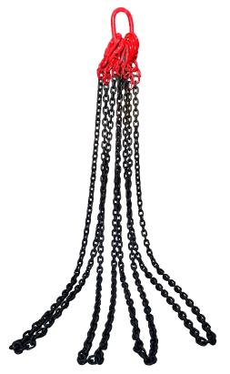 Sistem de ridicare cu 4 brațe și lanț de 6 m, tirant CN/4GS D16