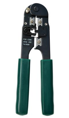 Cleste de sertizat 4P4C pentru mufe telefonice, compact si precis