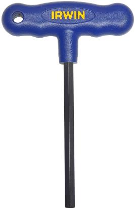 Cheie imbus tip T Irwin 8 mm cu mâner ergonomic pentru prindere sigură