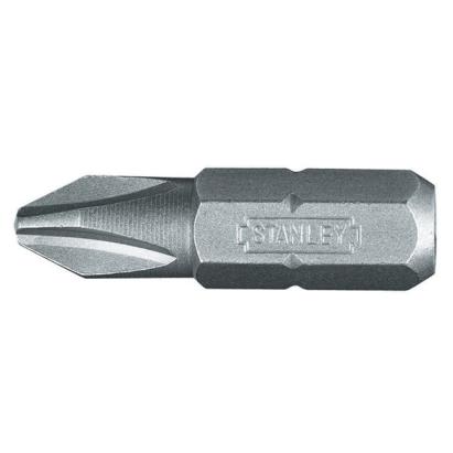 Set 10 biti Stanley PH1, 50 mm, prindere 1/4 inch, otel rezistent