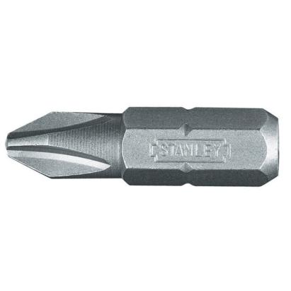 Set 10 biți Stanley PH2 50 mm cu prindere hexagonală 1/4 inch