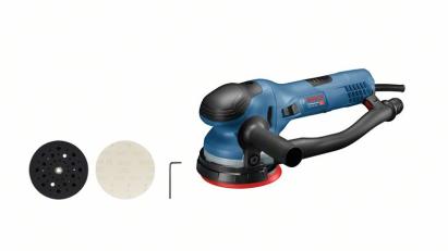 Șlefuitor excentric Bosch GET 55-125 AC, 550W, disc 125 mm