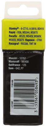 Capse pentru cablu Stanley Tip 7, 12 mm, set 1000 buc, 1-CT108T