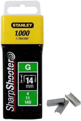 Set 1000 capse Stanley tip G/4/11/140, 14 mm, otel galvanizat
