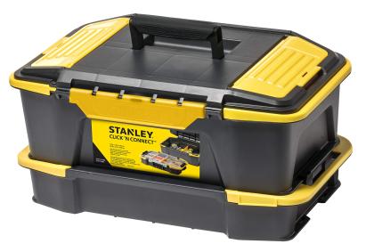 Cutie de depozitare Stanley Click & Connect cu organizator, 50,5 x 31 x 24,5 cm