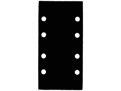 Foaie abraziva Bosch R400 93x185 mm pentru GSS 160, lemn, vopsea si lac