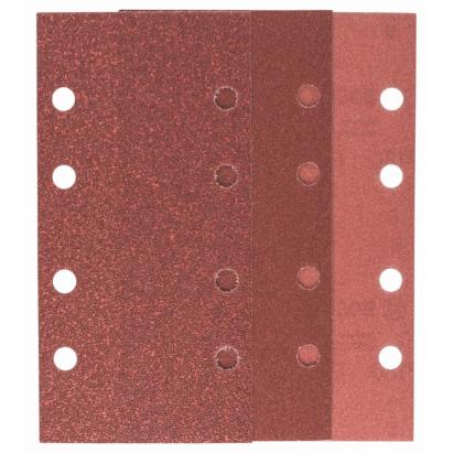 Foaie abraziva Bosch 93x185 mm, granulatie 240, cu 8 perforatii