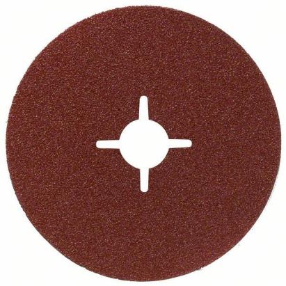 Disc de șlefuire cu fibre Bosch R444 Expert for Metal, 125 mm, granulație 100