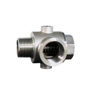 Racord hidrofor ProGarden 5 cai cu supapa de sens, inox, 1 inch