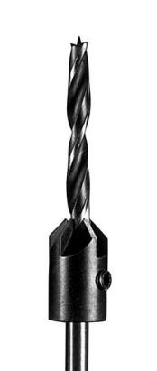 Burghiu Bosch pentru lemn 7 mm cu zencuitor, pentru găurire și finisare