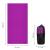 Prosop de plaja cu uscare de rapida, husa de transport, 75x150cm, violet Household NewTrend