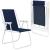 Scaun de plaja Sersimo GC049, pliabil, 100kg, 52x74cm, bleumarin Household NewTrend