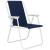 Scaun de plaja Sersimo GC049, pliabil, 100kg, 52x74cm, bleumarin Household NewTrend