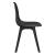 Set 6 scaune dining Brevik negre din plastic, 83x54x48 cm