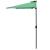 Semiumbrelă de balcon verde 300 cm Eger, semirotundă, protecție UV