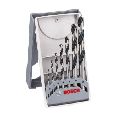 Set 7 burghie spirale HSS Bosch PointTeQ X-Line, 2-10 mm