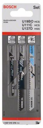 Set 3 panze U Bosch pentru ferastrau vertical, lemn si aluminiu