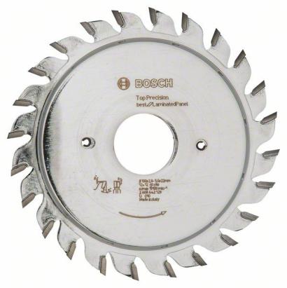 Panza precrestatoare Bosch Top Precision pentru panouri laminate 100x22 mm