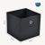 Faltbox 10er-Set 30x30x28 cm Vliesstoff Schwarz en.casa