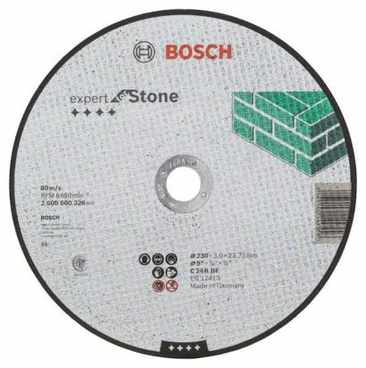 Disc de tăiere pentru piatră Bosch Expert for Stone 230 x 3,0 mm