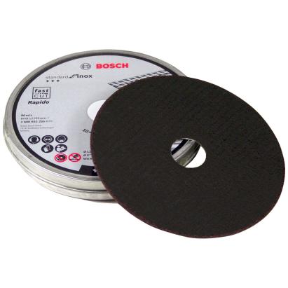 Set 10 discuri de tăiere Bosch Standard pentru inox 125 x 1 mm