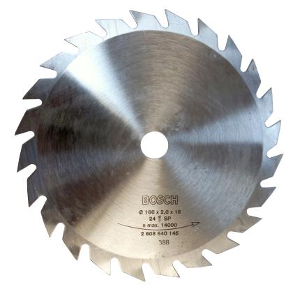 Panza circulara Bosch 160x16x2 mm, 24 dinti, pentru taiere precisa