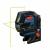 Bosch GCL 2-50 G + RM 10 Nivela laser verde cu linii (20 m) + Suport professional